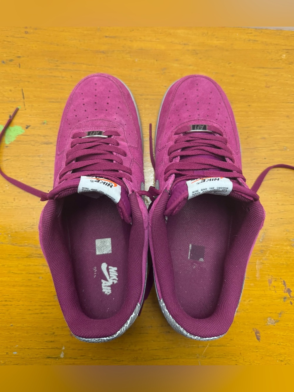 Nike Lunar Force 1 Reflect 'Raspberry Red' - Picture 5 of 7
